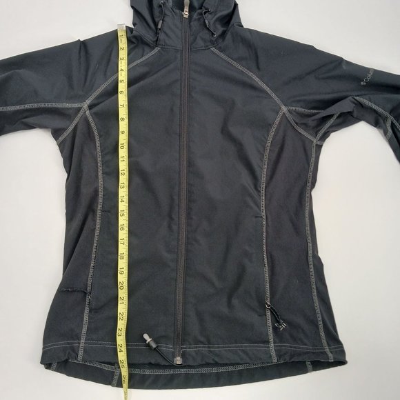COLUMBIA SPORTSWEAR COMPANY WOMENS BLACK FULL ZIP JACKET - Picture 5 of 16